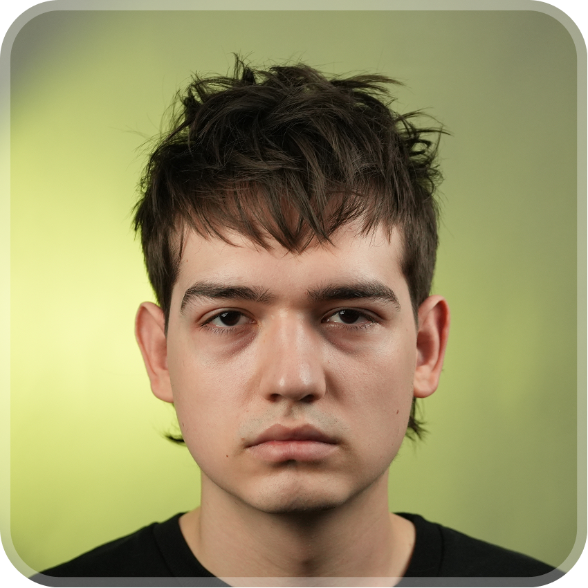 Textured Short Mullet
